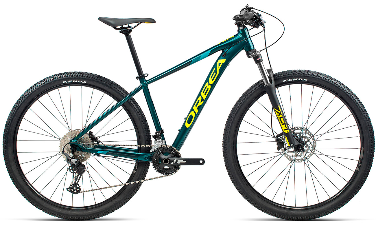 Фотография Велосипед Orbea MX30 27,5" 2021, размер М, Сине-желтый 